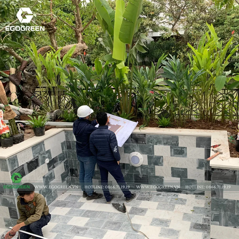 EGOGREEN lên bản thiết kế chi tiết